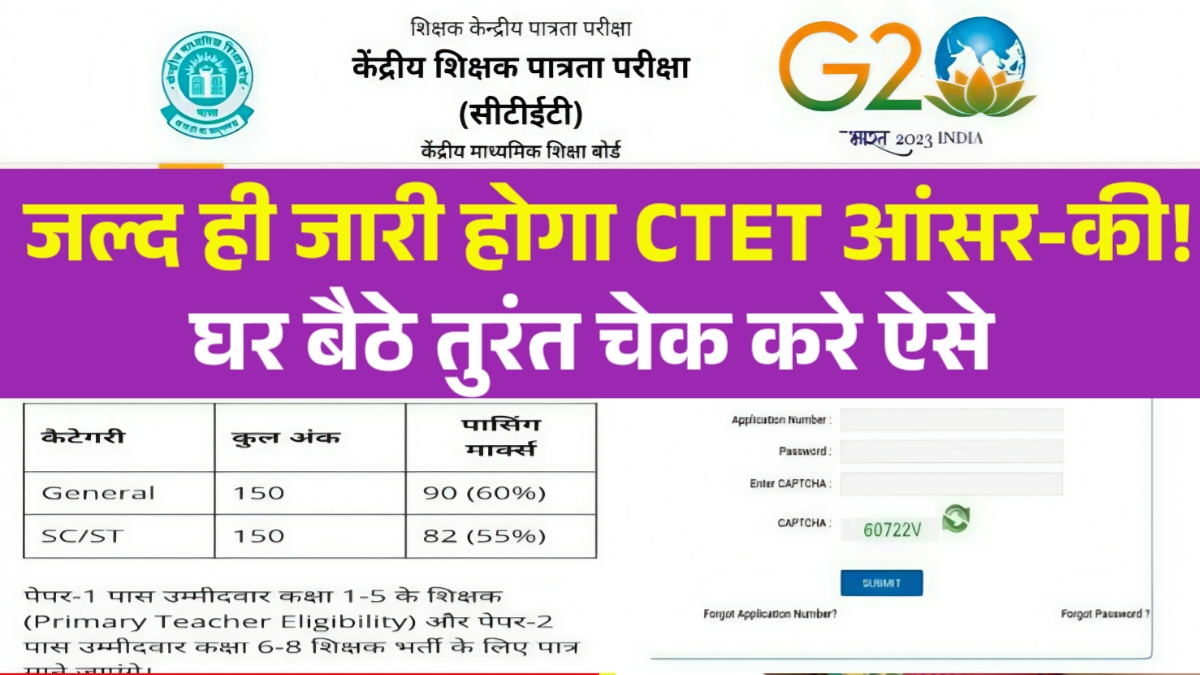 CTET Answer Key 2026